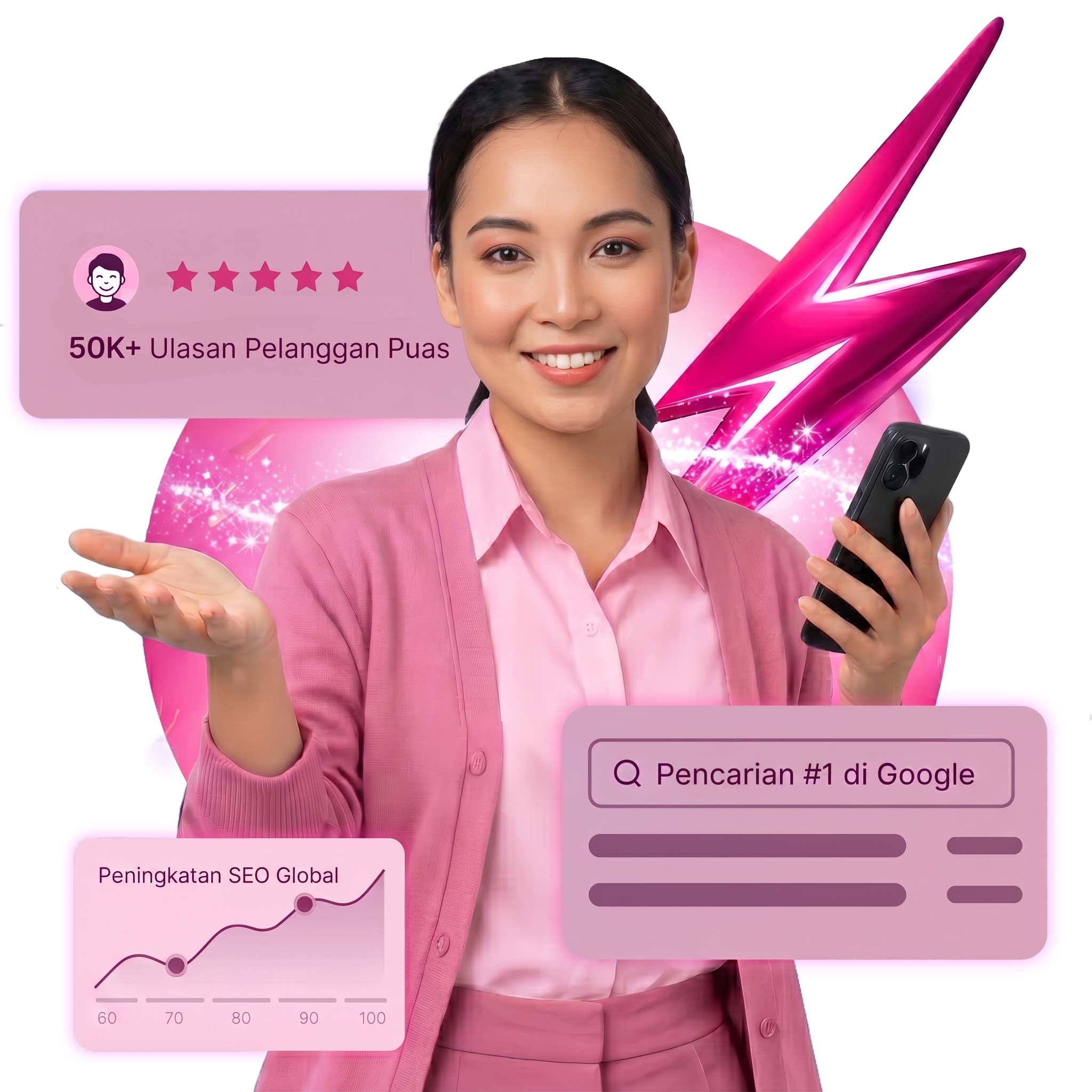 Ilustrasi hero BuatWebCepat